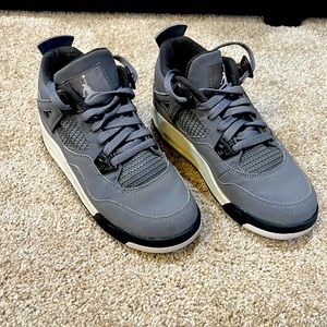 Air Jordans - cool grey 4’s